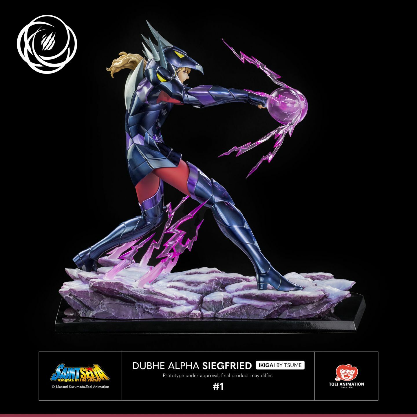 現貨GK Tsume Art IKIGAI 正版授權 Saint Seiya 聖鬥士星矢 α天樞星 雙頭龍 齊格菲 Dubhe Alpha Siegfried