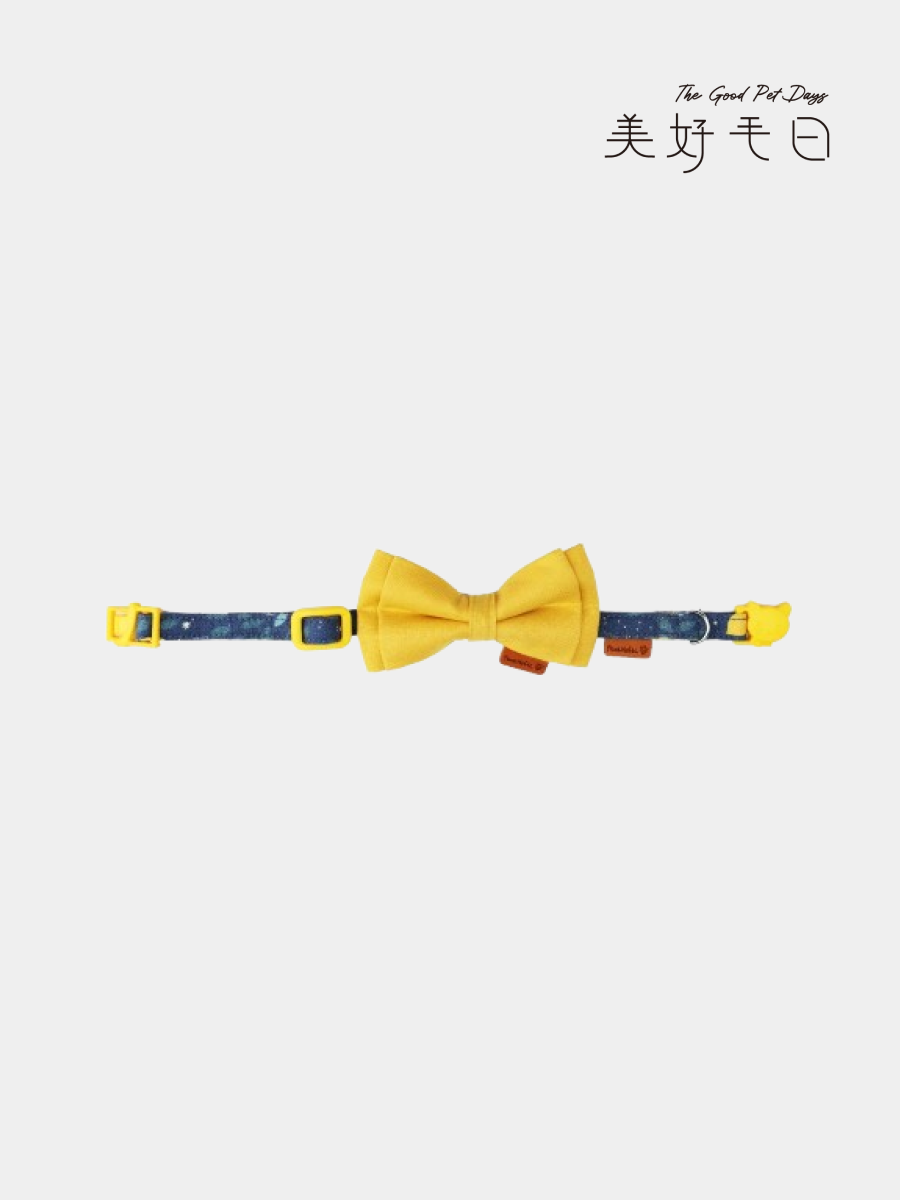 【美好毛日】Pawsholic爪迷 貓咪安全領結項圈｜檸檬樹