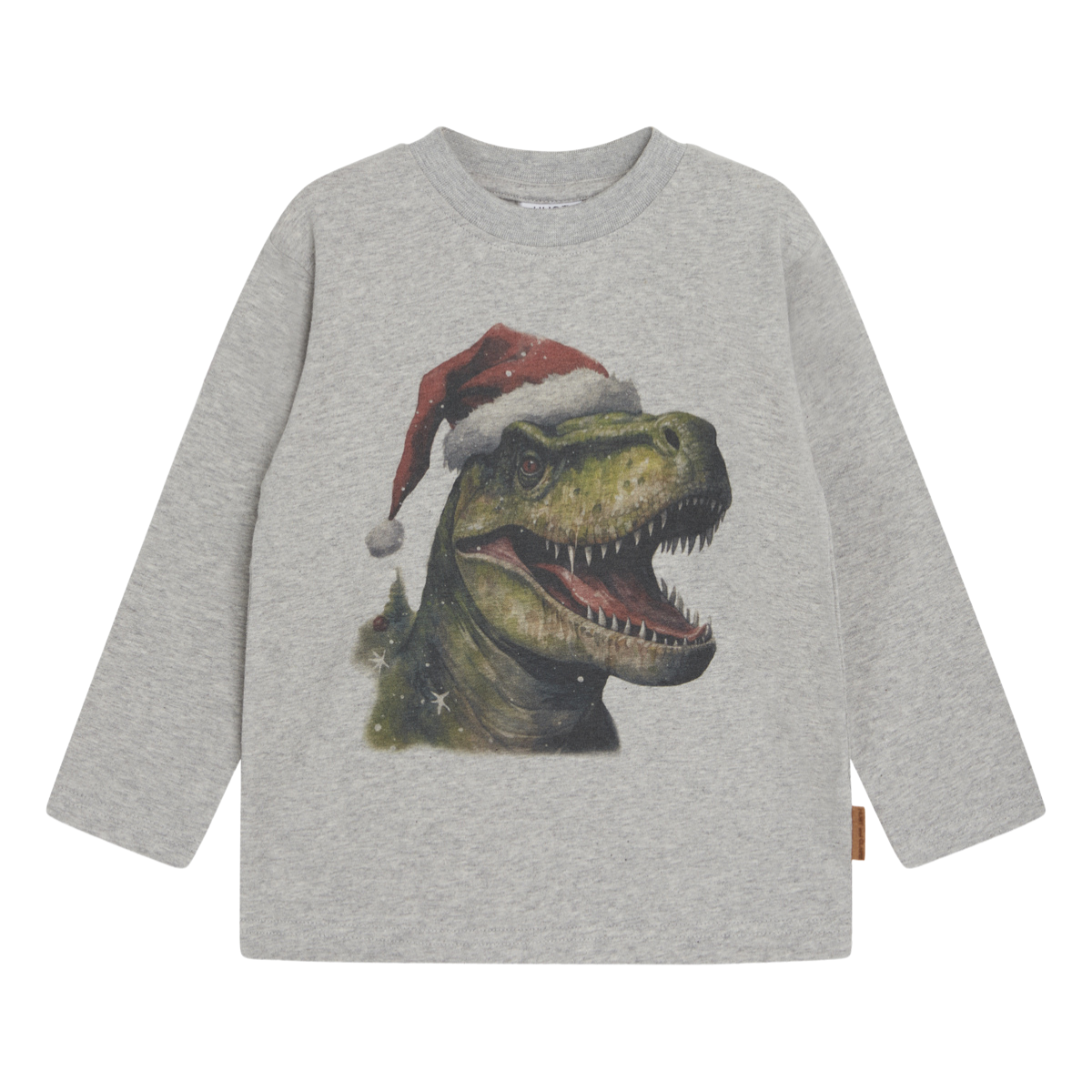 〖 Hust & Claire 〗灰色聖誕恐龍上衣