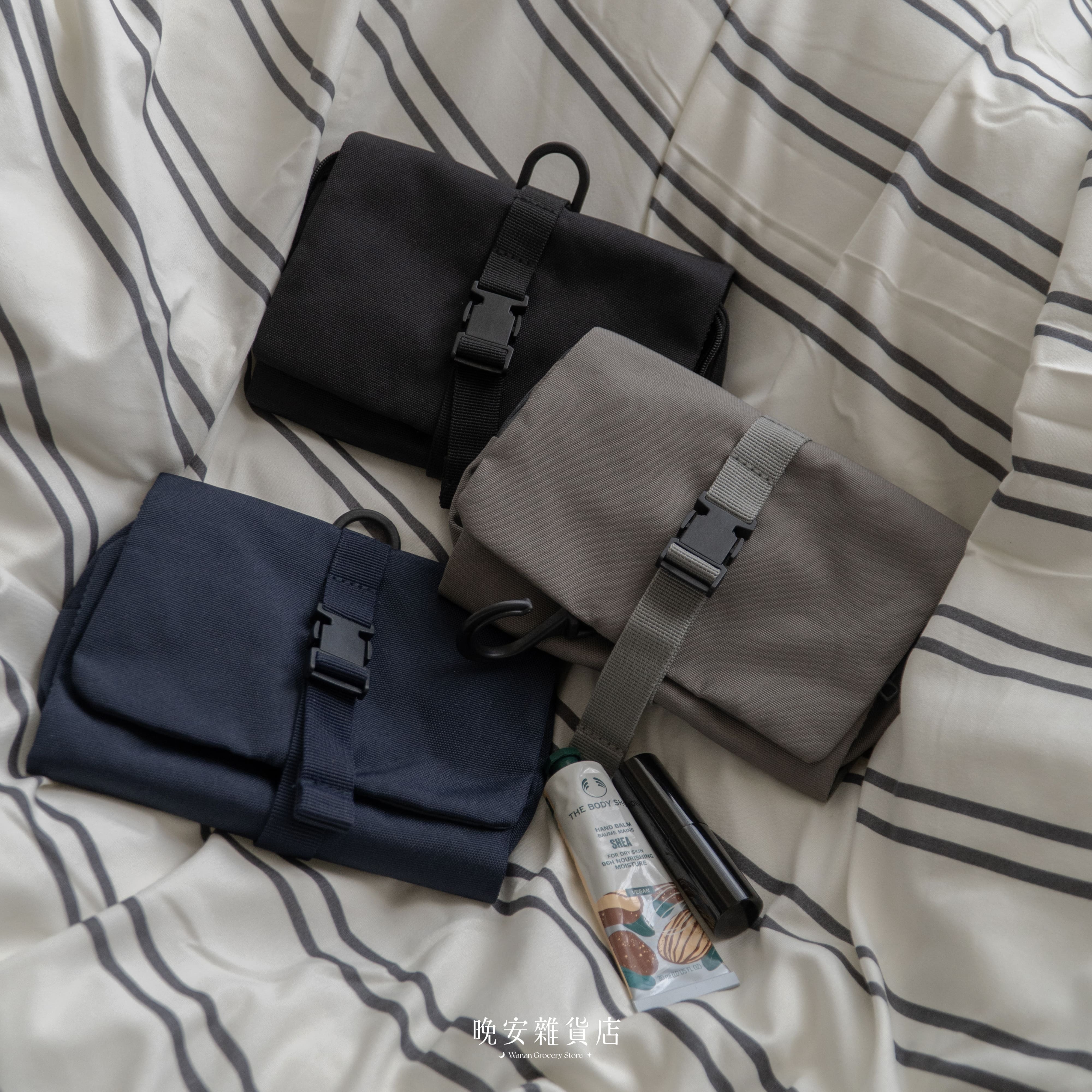 【提手掛鉤】日系隨身摺疊小包