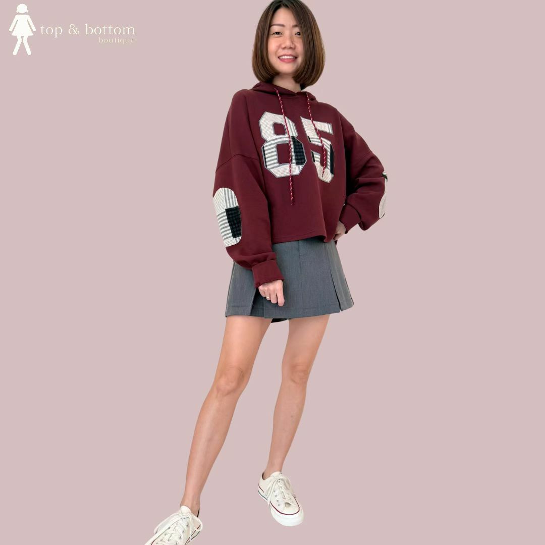 "85" LONG SLEEVE HOODY PULLOVER