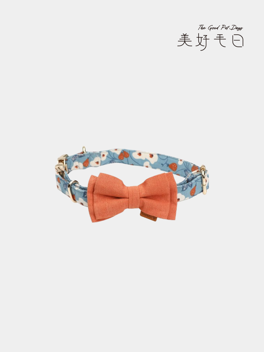 【美好毛日】Pawsholic爪迷 領結項圈｜晴日甜梨