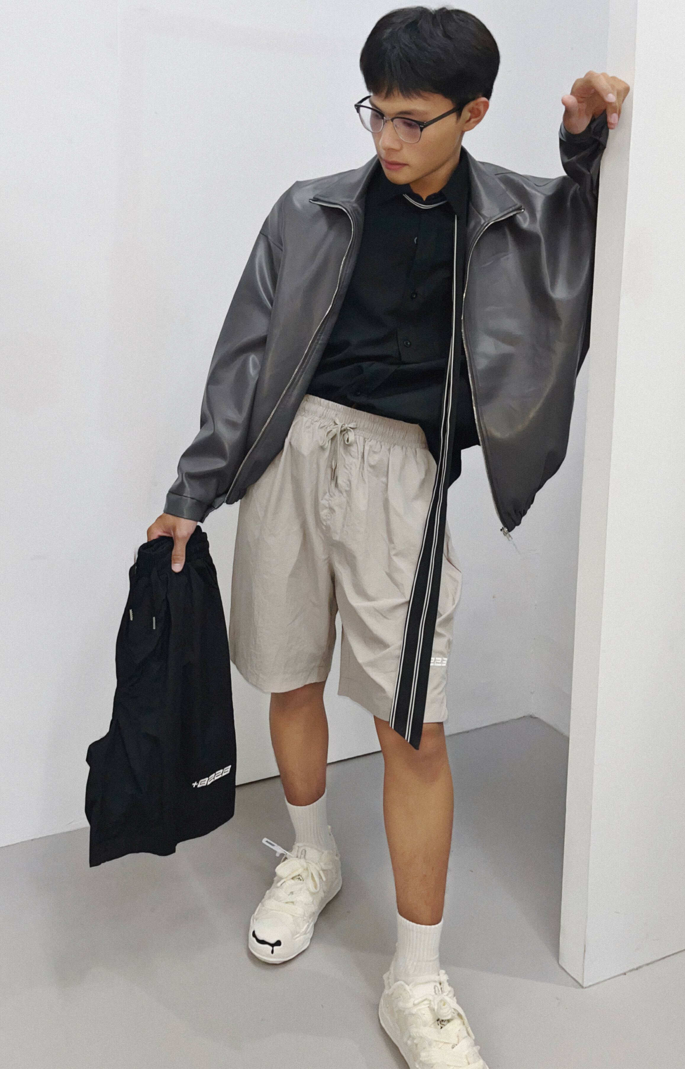 (GOAL) +8228涼感 抽繩 尼龍短褲653 BLM