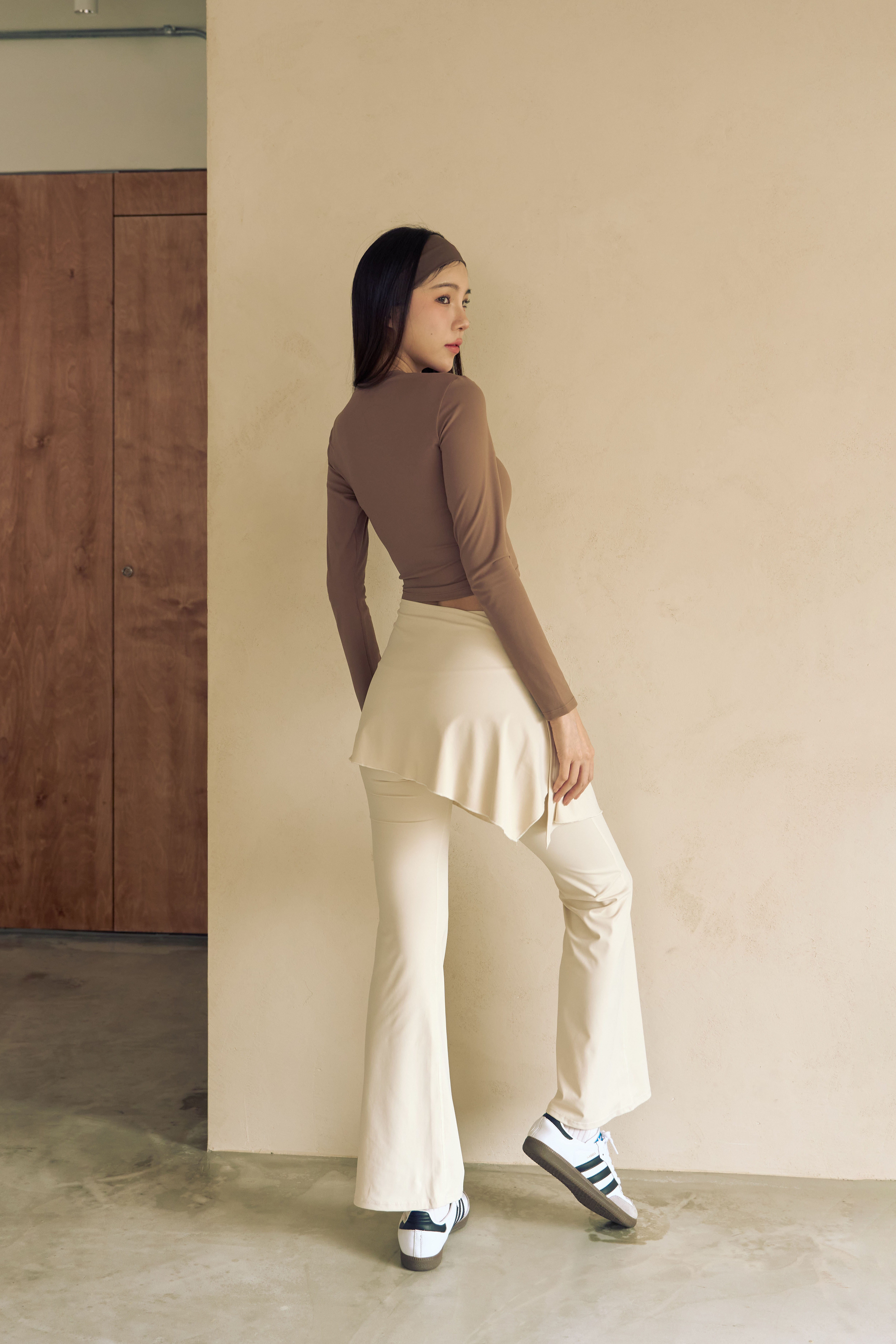 基本款彈力長袖 / 摩卡