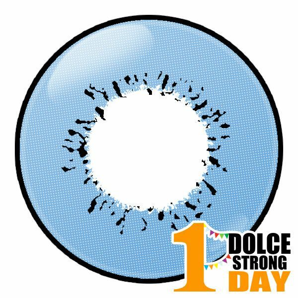 [日拋] DOLCE Strong 1 Day Blue Wind 彩妝隱形眼鏡｜每盒10片