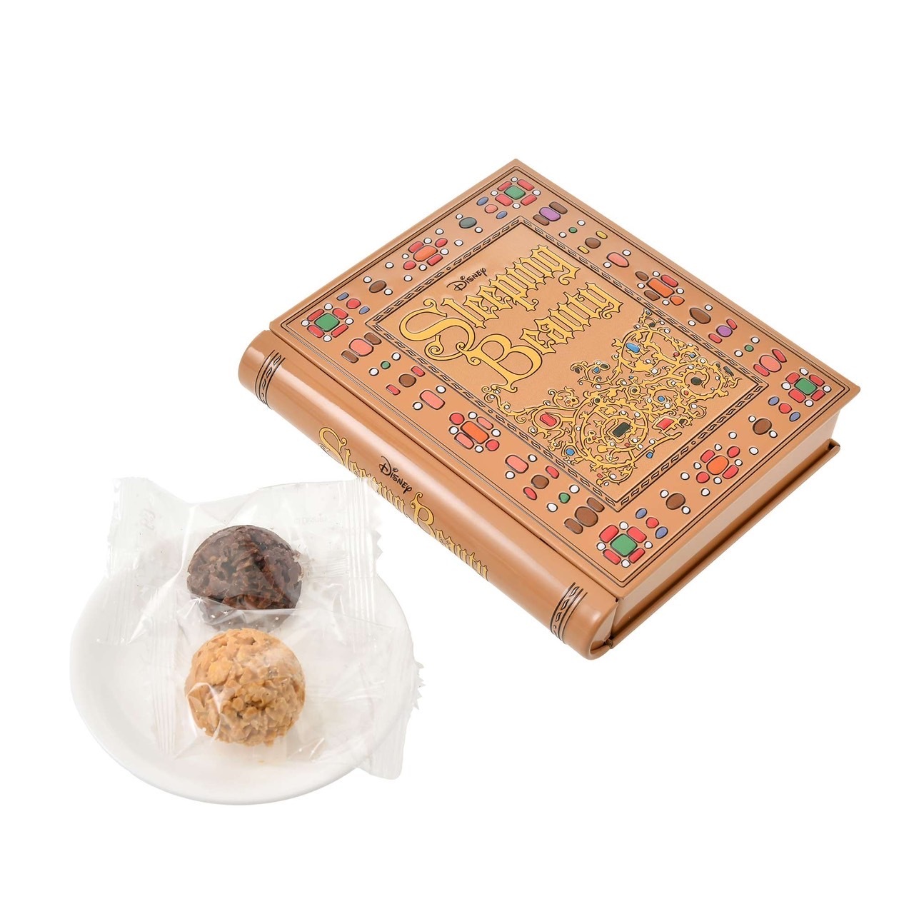 迪士尼書本鐵盒菓子