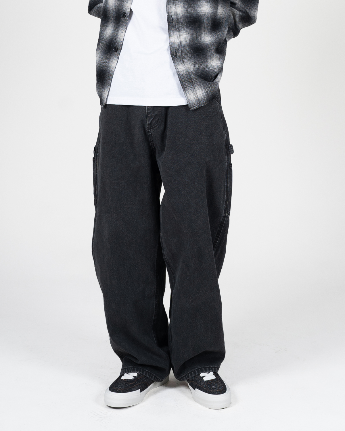 STAND Painter Denim Jeans 單寧水洗畫家長褲