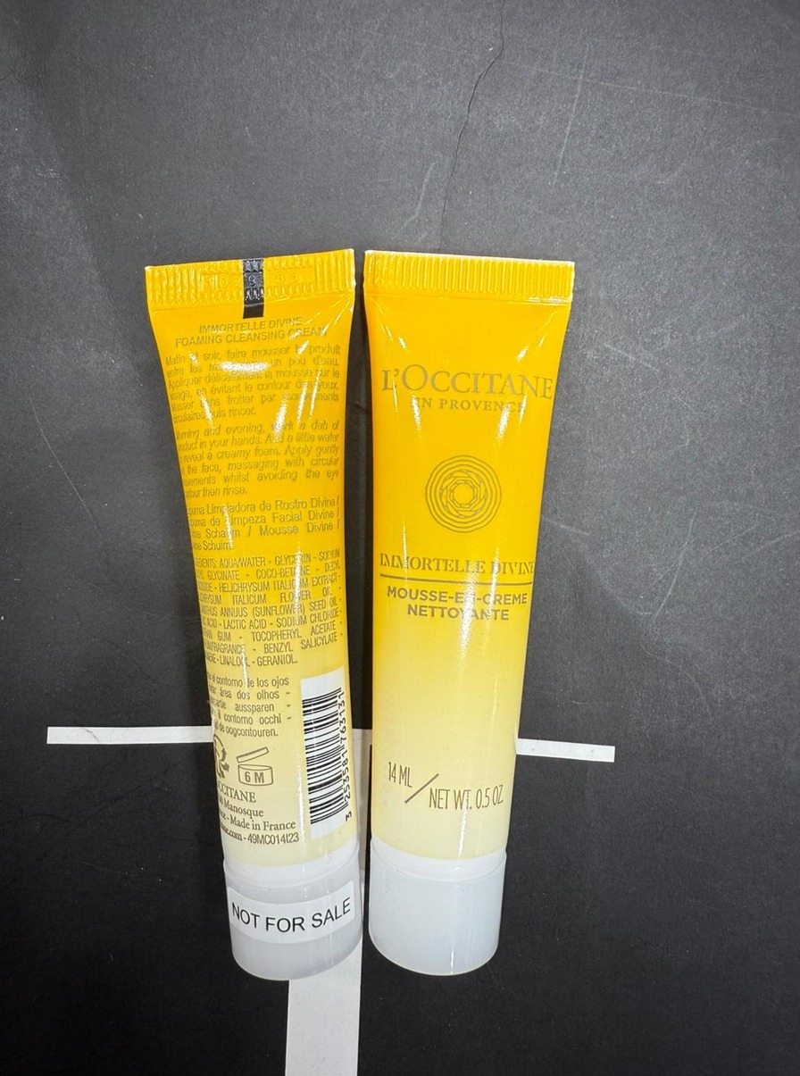 L'occitane 蠟菊極致泡沫潔面霜14ml