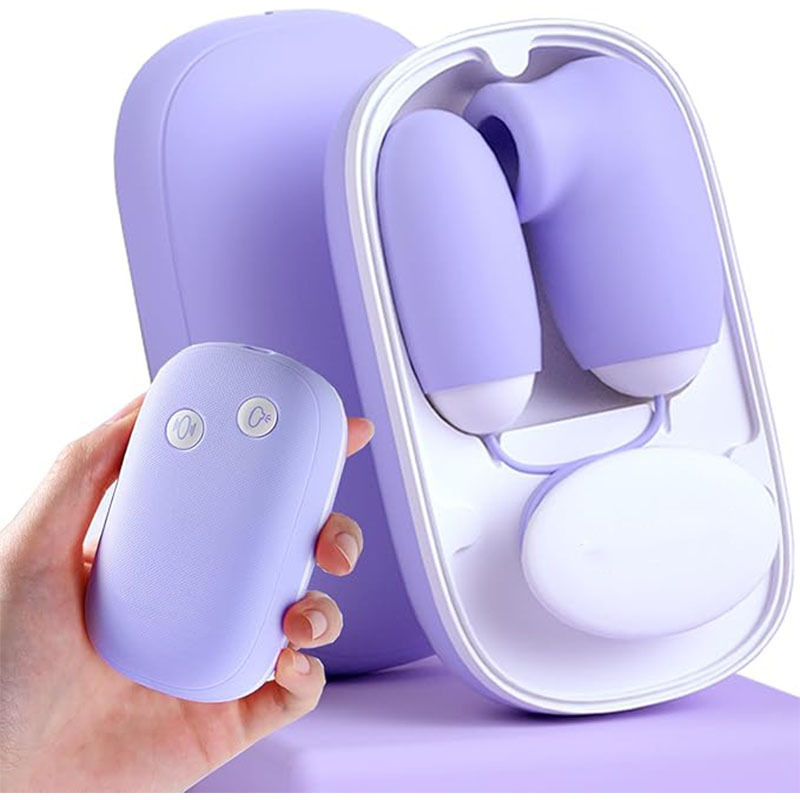 〔超易收藏〕蜜豆啜吸魔術盒震動情趣雙跳蛋