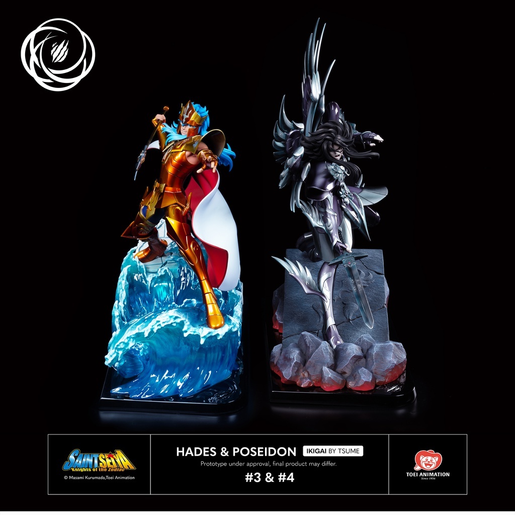 現貨GK Tsume Art IKIGAI 正版授權 Saint Seiya 聖鬥士星矢 海王波塞冬 & 冥王哈迪斯 Poseidon & Hades