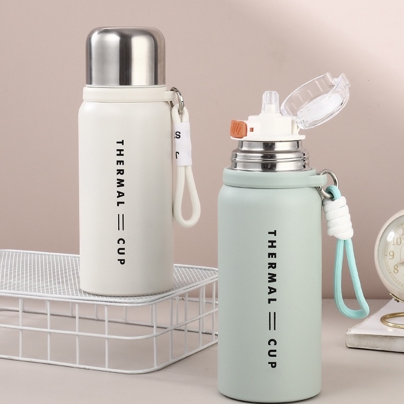 【客製】不銹鋼彈跳杯蓋水壺