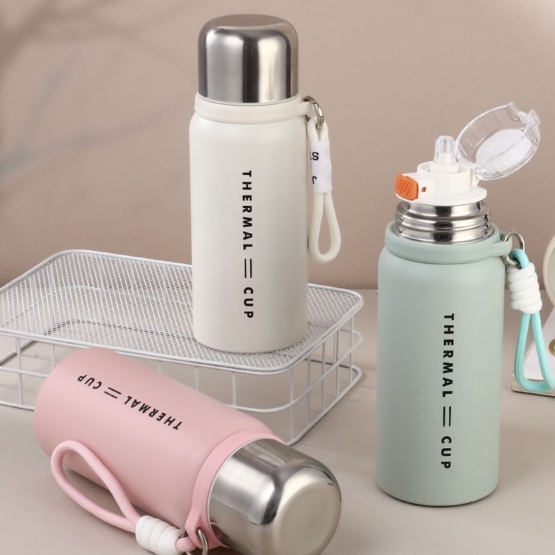 【客製】不銹鋼彈跳杯蓋水壺