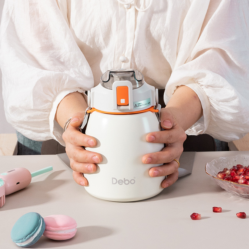 【客製】兒童吸管保溫水壺