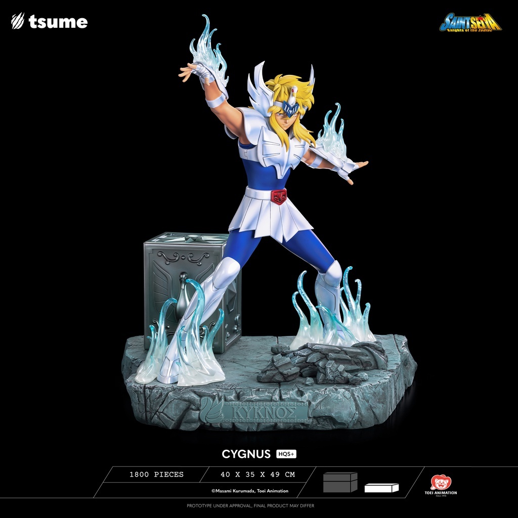 現貨GK Tsume Art HQS+ 正版授權 Saint Seiya 聖鬥士星矢 天鵝座 冰河 Cygnus