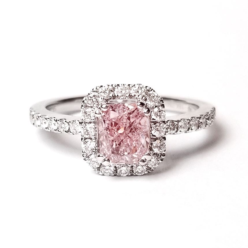 18K白金  實驗室培育鑽石戒指 (DR47FGR2304B)