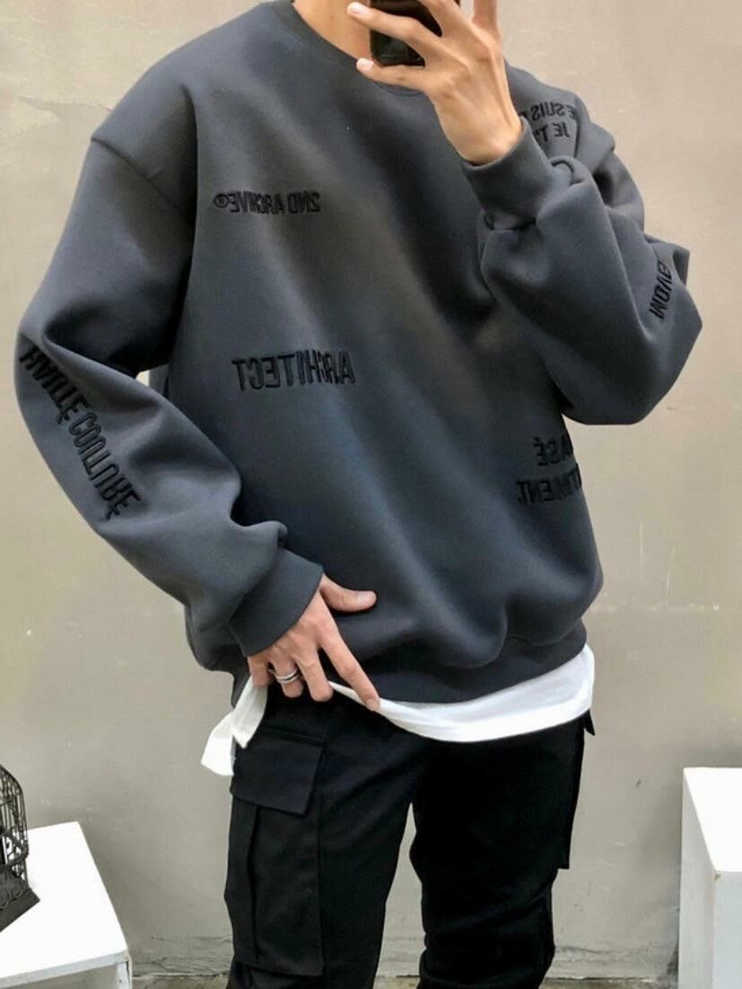 綉英文字衛衣 2nd-191T