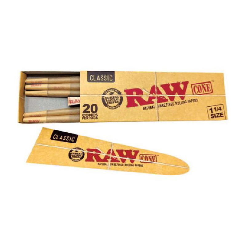 RAW CLASSIC CONES -20P