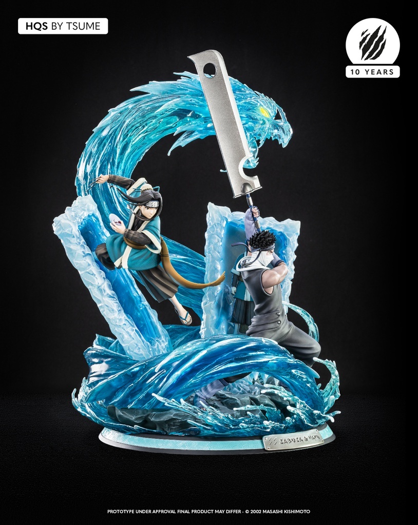 現貨GK Tsume Art HQS 正版授權 NARUTO 火影忍者 再不斬&白 Zabuza & Haku