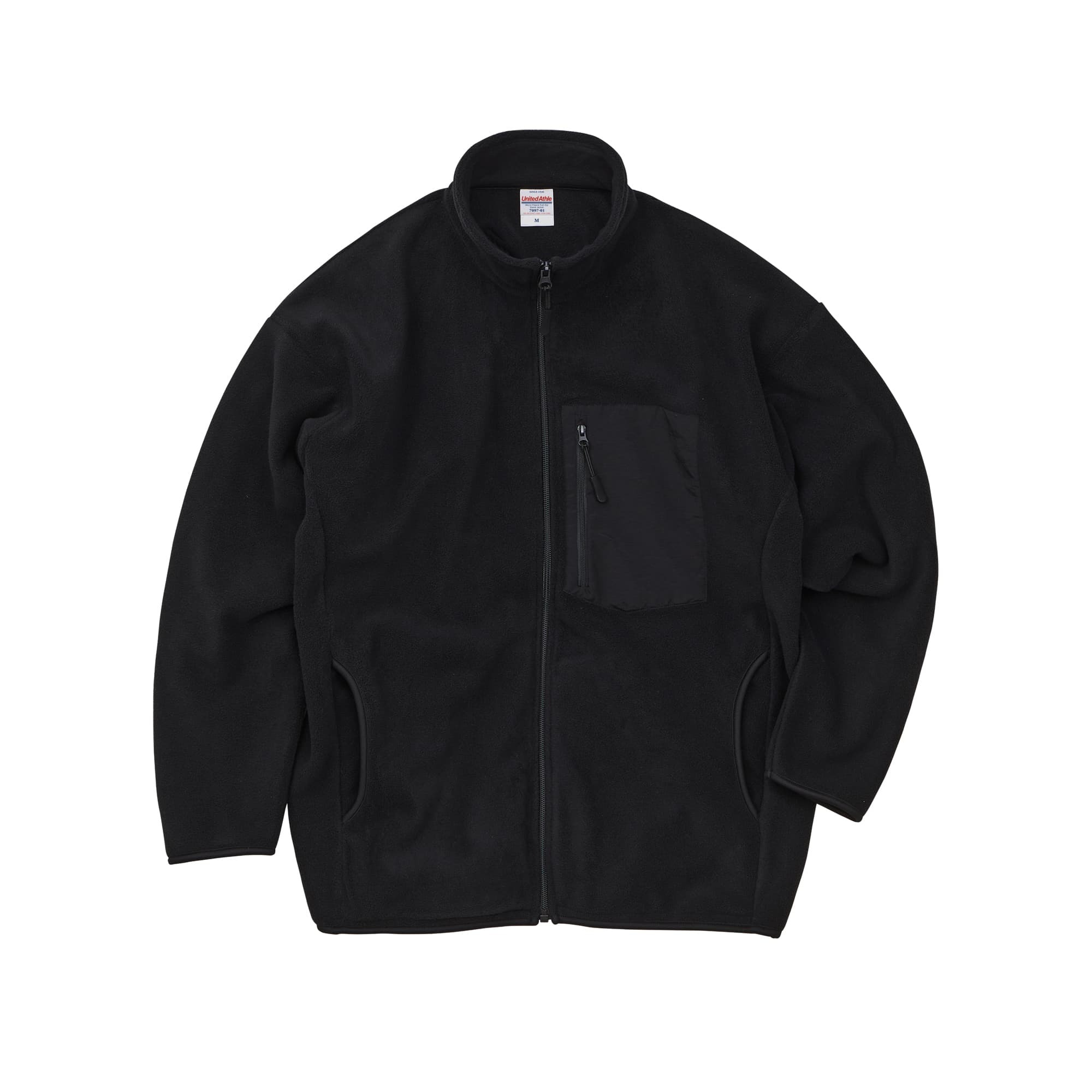 日本 United Athle 全拉鍊立領夾克 (超細搖粒絨)