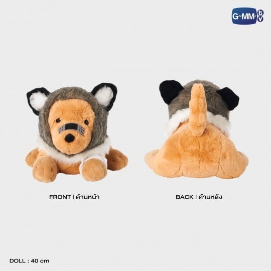 [預購] OhmLeng Kidnap Series Golden Retriever In Wolf Hood 公仔