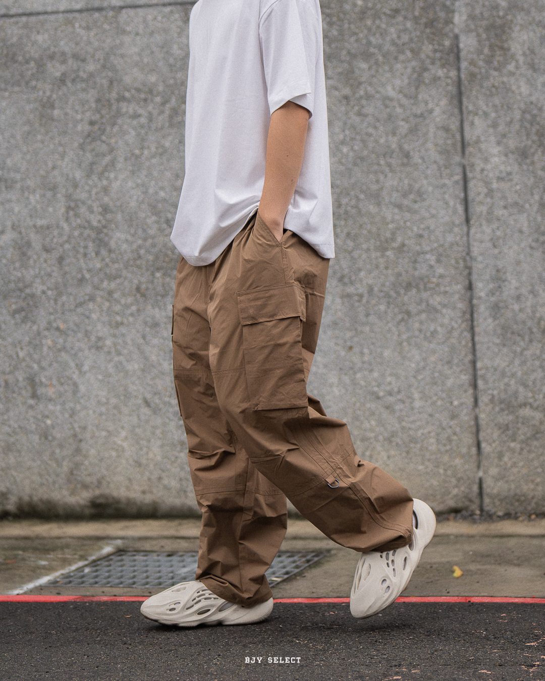 #現貨 Tailor collection 側口袋 工裝長褲 大陸選貨 兩色 W808