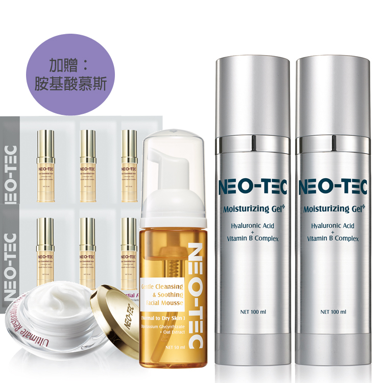 (獨家 重量裝2入)NEO-TEC 妮傲絲翠 高效保濕凝露100ml