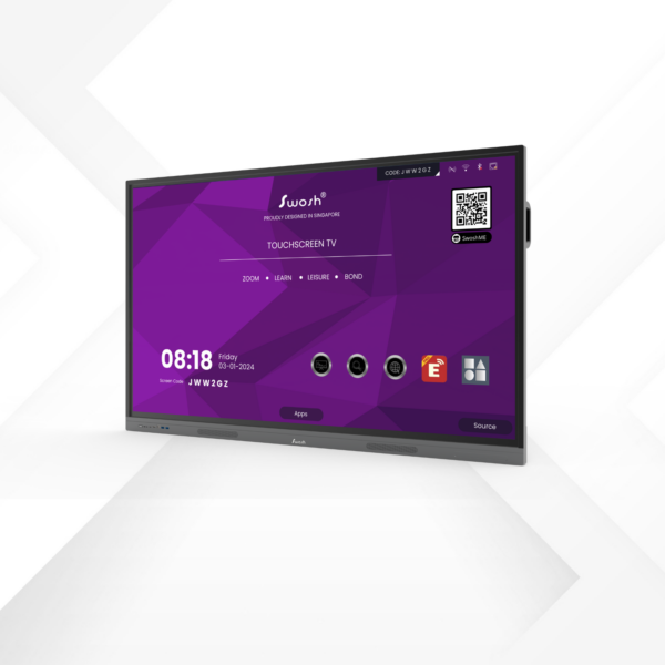 Swosh Interactive Touchscreen Education Series 98 Inch