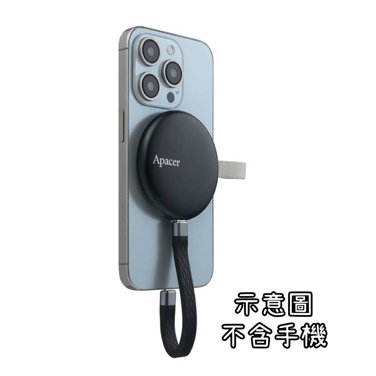 Apacer 宇瞻 AS725 USB3.2 Gen2 USB-C 磁吸可攜式外接式固態硬碟