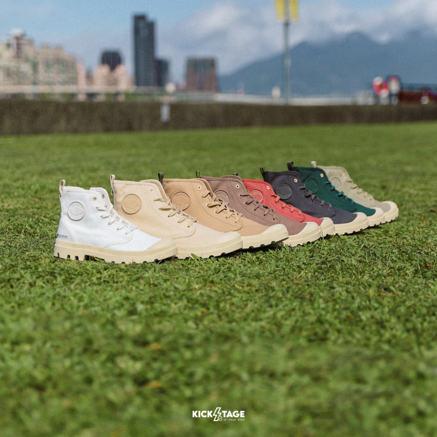**特價商品售出無退換**男女鞋 PALLADIUM PAMPA HI ZIP ORGANIC 八色 經典 拉鍊款 潮流 帆布 軍靴【79101】