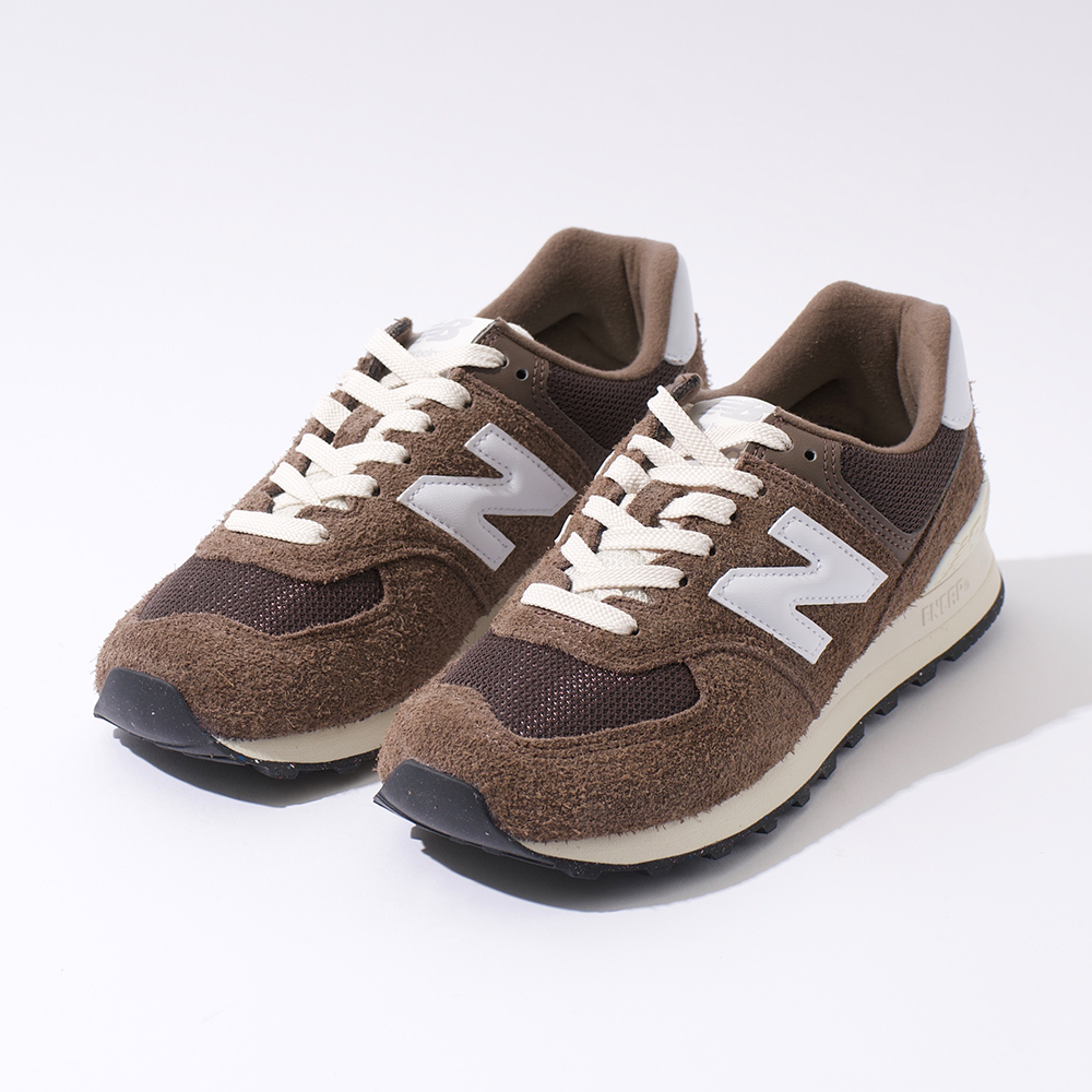 New Balance NB 574 男鞋 女鞋 咖啡色 運動 D楦 麂皮 經典 緩衝 復古 休閒鞋 U574RBI