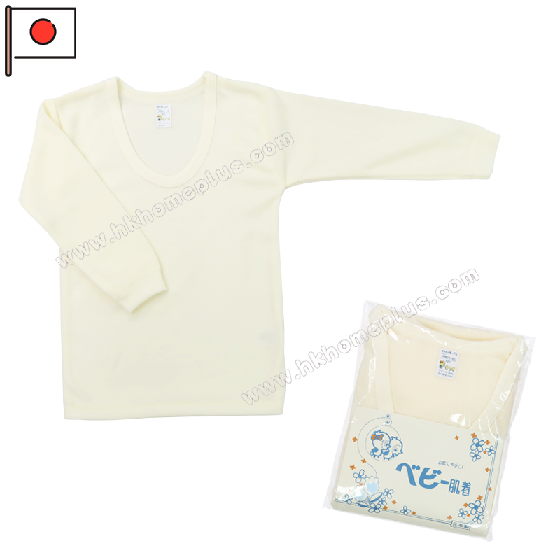 日本製 小雞 兒童 V領套頭長袖保暖毛衣