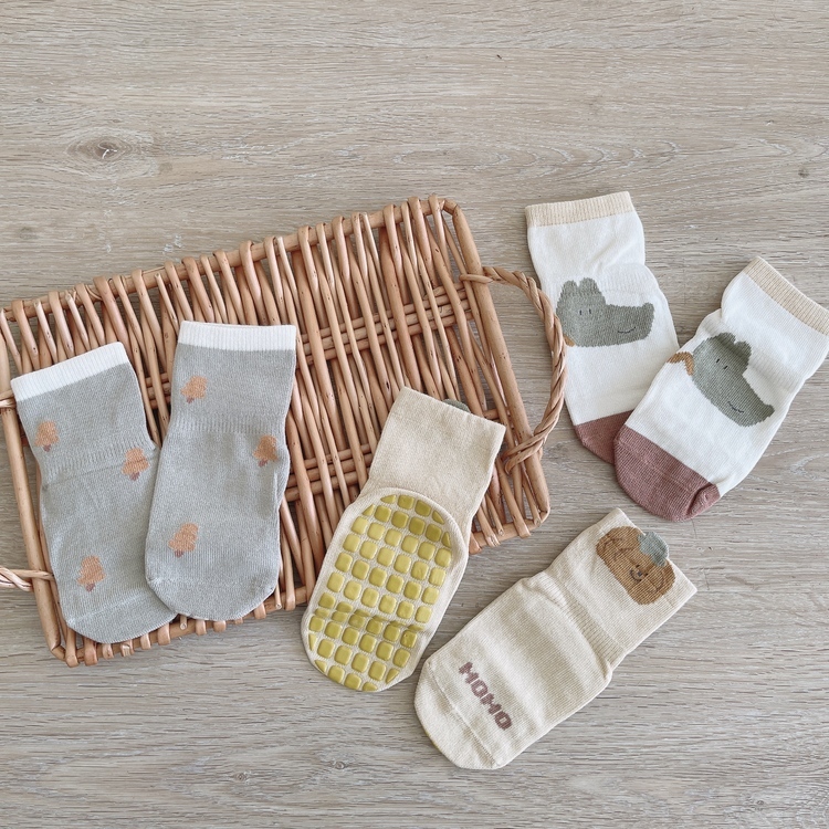 可愛動植物止滑襪組