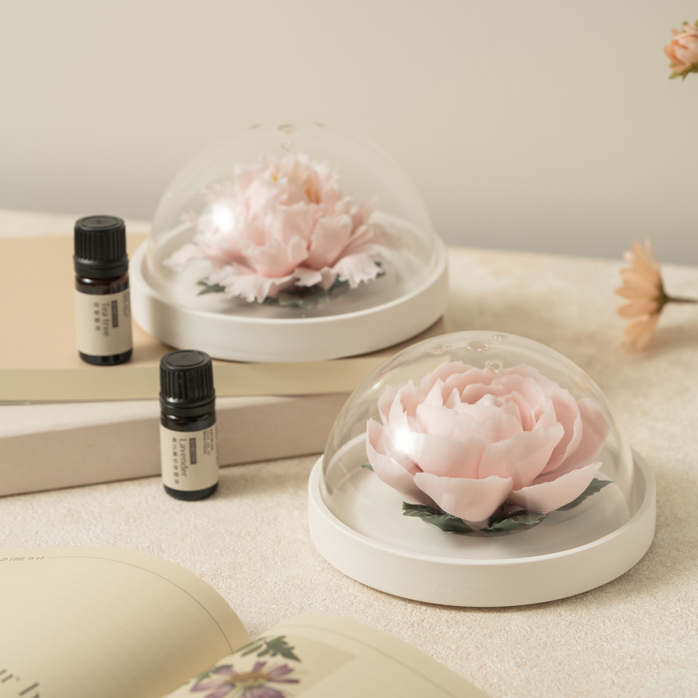 O'Pretty 歐沛媞 牡丹/玫瑰原創手作質感陶瓷擴香擺飾+草本精油