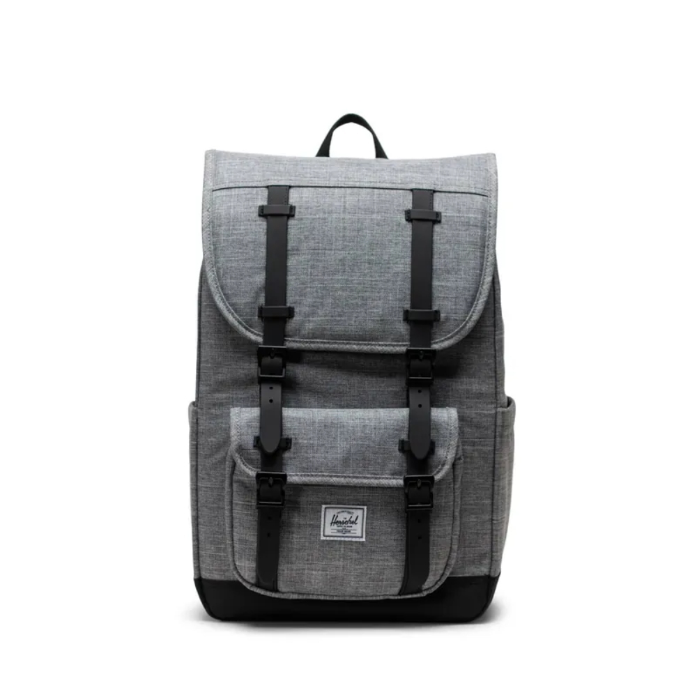 【Herschel】Little America Mid 後背包 21L-淺灰紫/青瓷綠/斜紋灰/中灰