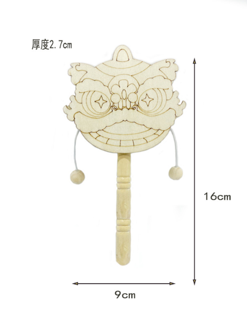 新年DIY繪畫撥浪鼓 AD2503