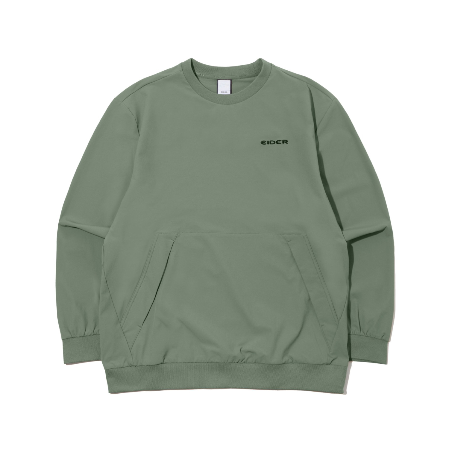 【EIDER】男長袖圓領上衣 / 24EDMU24254-[抹茶綠、經典黑]　