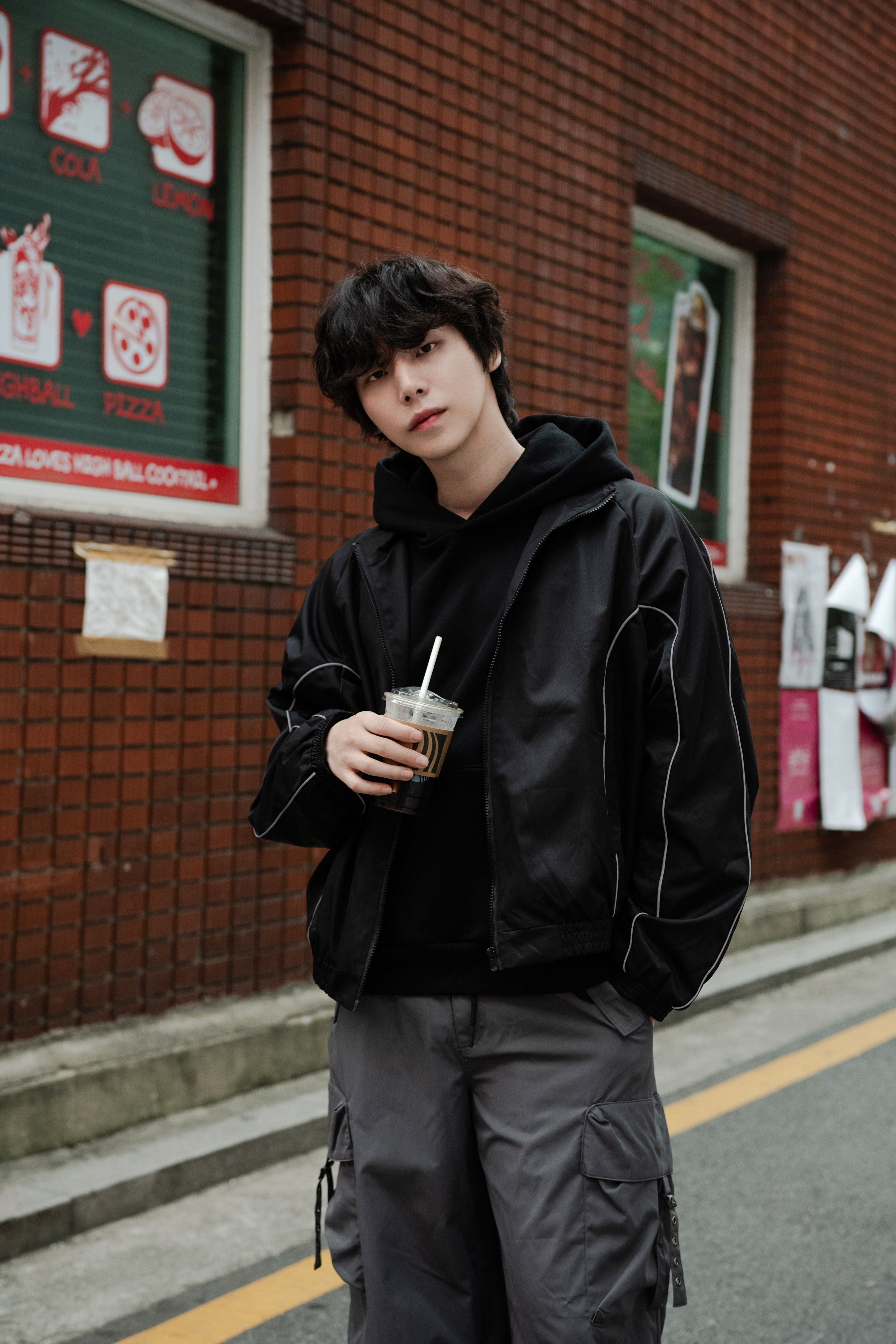 SIMON MADE OW-2418 FBI 反光 出芽 尼龍 外套