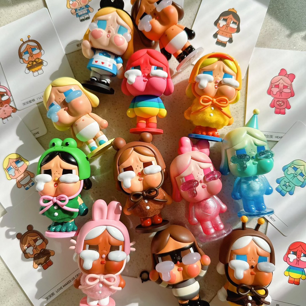 POPMART 泡泡瑪特 POP MART CRYBABY 哭娃 眼淚工廠系列 手辦 公仔 盲盒 隱藏版 整盒12個