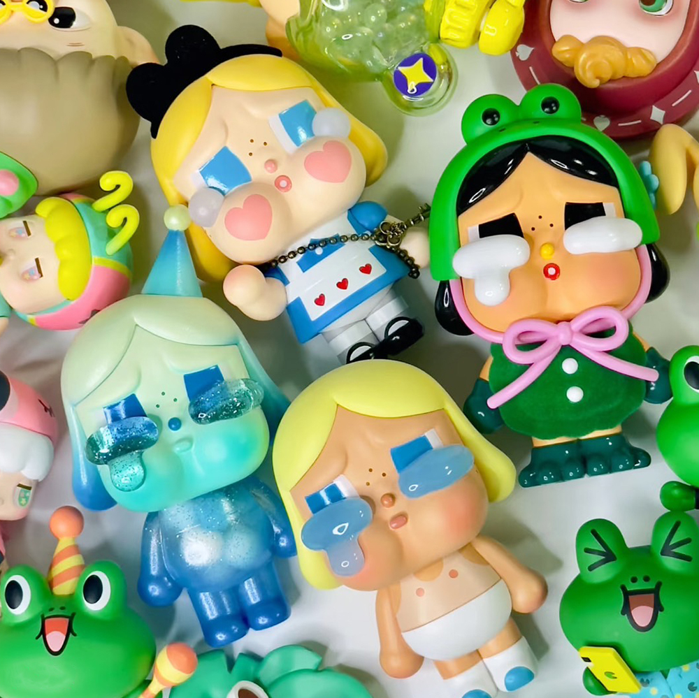 POPMART 泡泡瑪特 POP MART CRYBABY 哭娃 眼淚工廠系列 手辦 公仔 盲盒 隱藏版 整盒12個