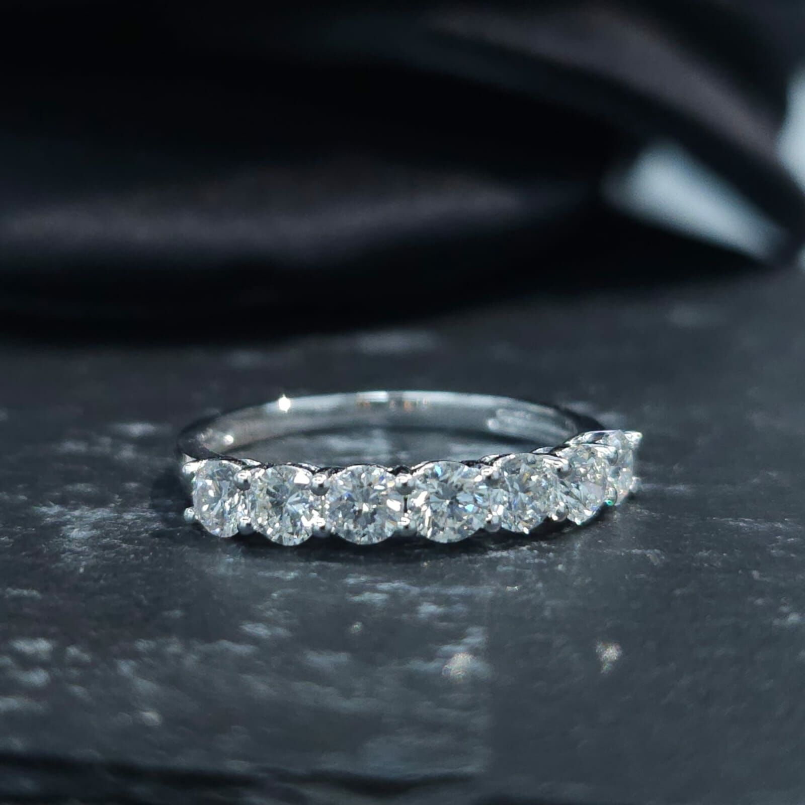 18K White Gold 0.76ct Diamond Ring