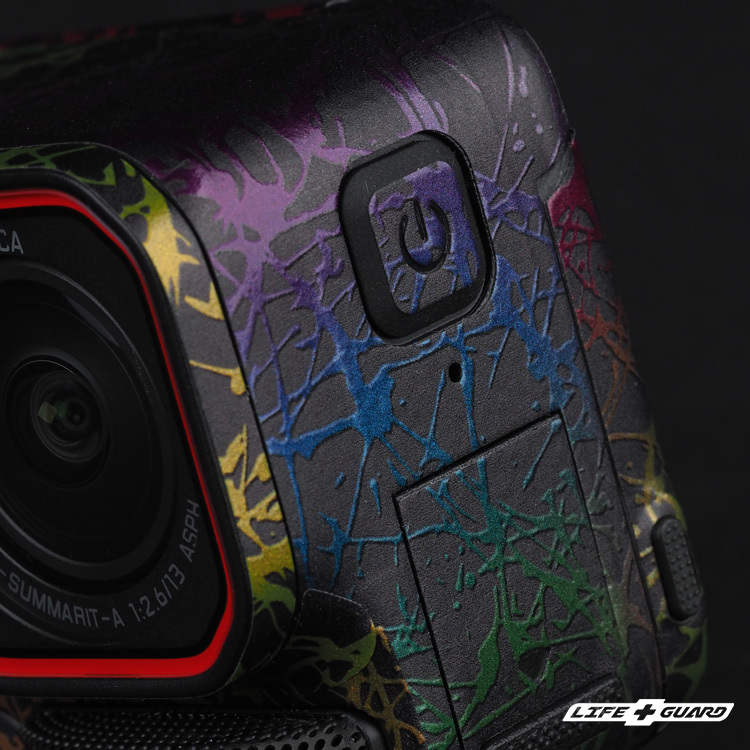 LIFE+GUARD Insta360 Ace Pro 2 相機貼膜特寫展示圖