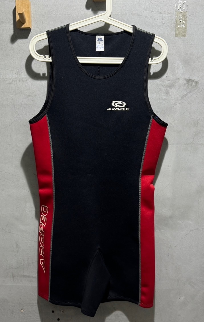 AROPEC - 男款一件式無袖短褲防寒衣 DS-1B107M 1.5mm