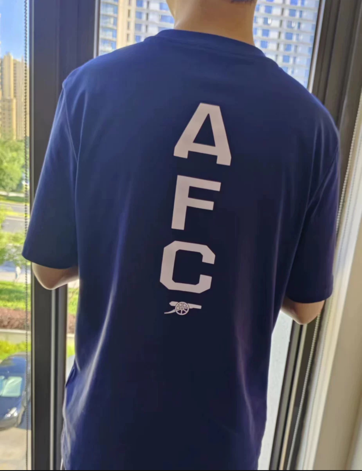 Arsenal Official Licensed Tee Shirt - AFC Navy