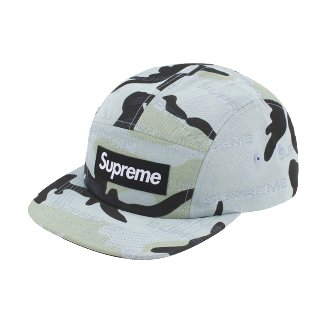 Supreme 24FW Reflective Jacquard Camp Cap |FLOMMARKET