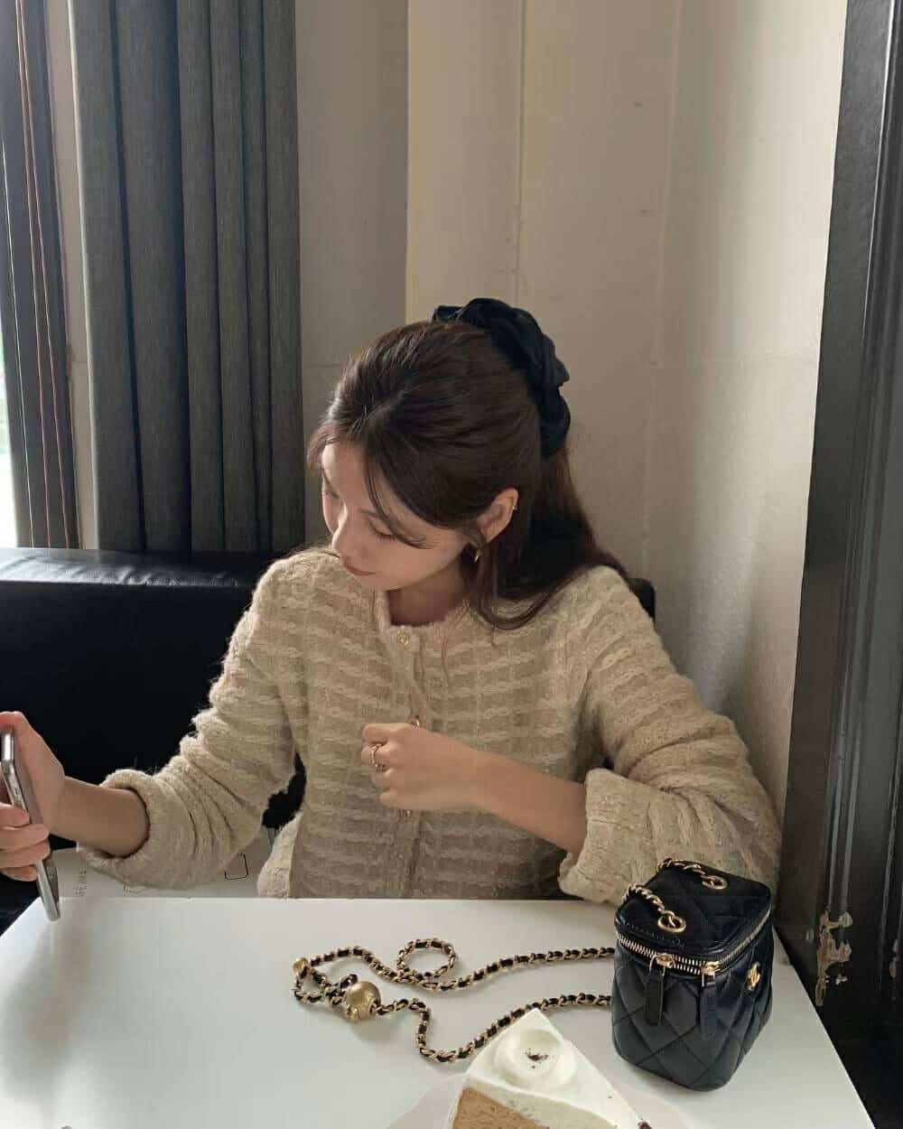 MA08 超重工小香風金蔥針織小外套