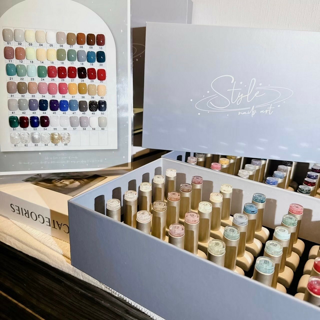 STYLE星空瓶色膠套組(1-60色)