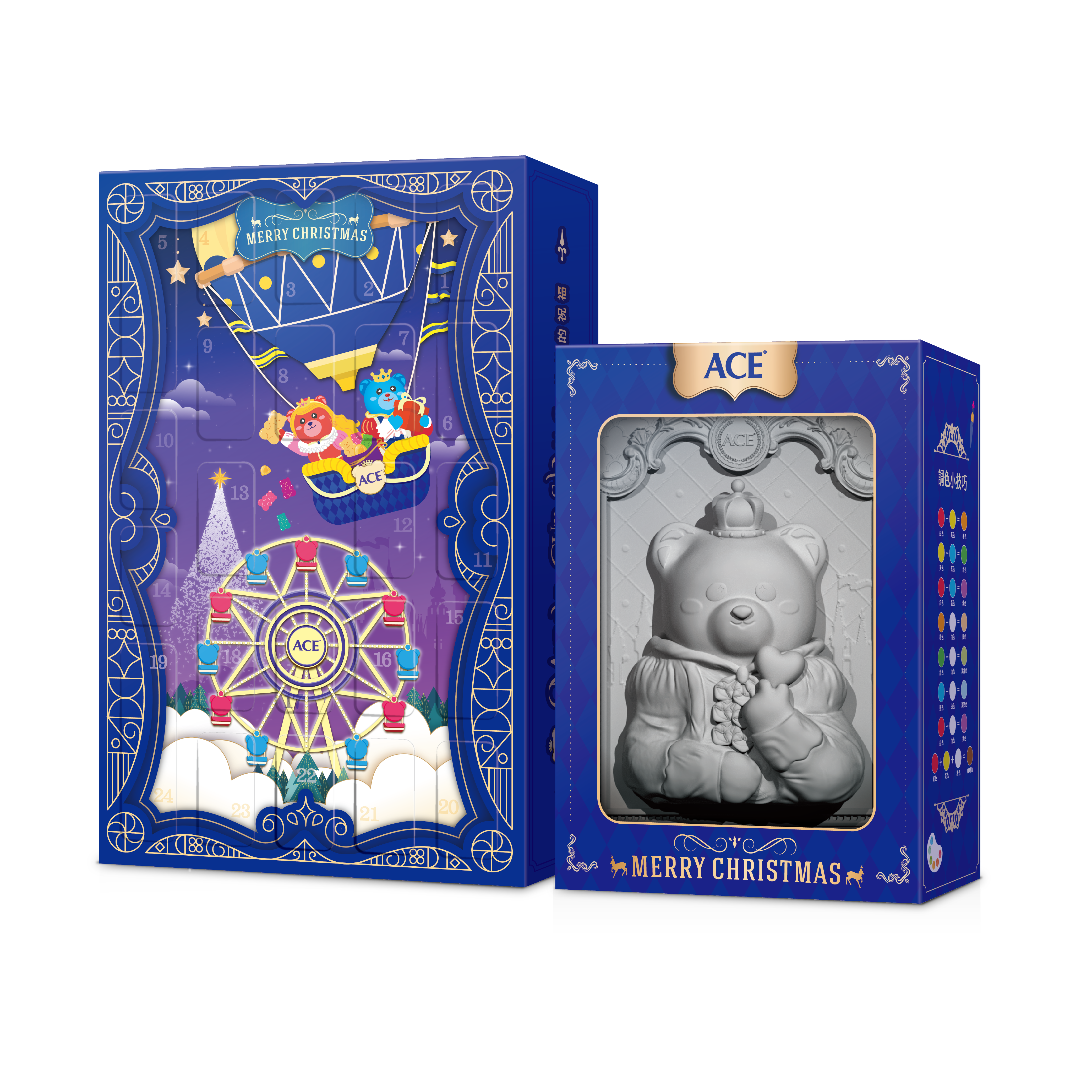 ACE 聖誕月曆禮盒 繽紛的祝福