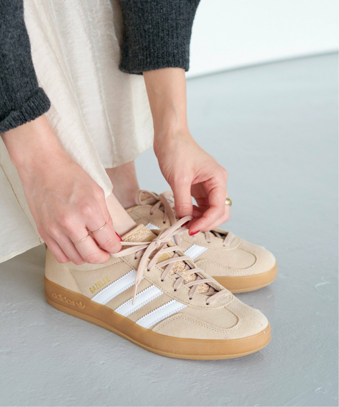 ADIDAS GAZELLE INDOOR 泰奶杏 奶橘色 米橘 焦糖底 女鞋 IH5482 / 調貨