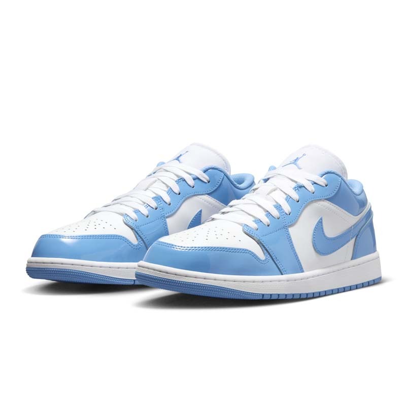 Air Jordan 1 Low "Legend Blue" 北卡藍 白藍 漆皮 男鞋 FZ2138-114 [台灣現貨]
