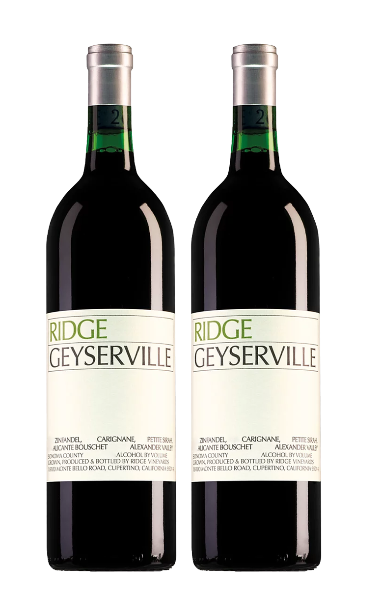 RIDGE Geyserville 2019 赤ワイン 専用ボックス付き リッジ ヴィンヤーズ ガイザーヴィル 正規の通信販売